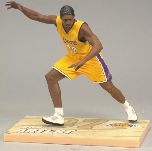 Amazon.com: McFarlane Toys NBA Series 18 - Ron Artest Action